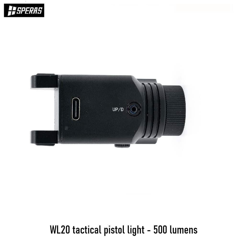 WL20 tactical pistol light - 500 lumens - Image 2
